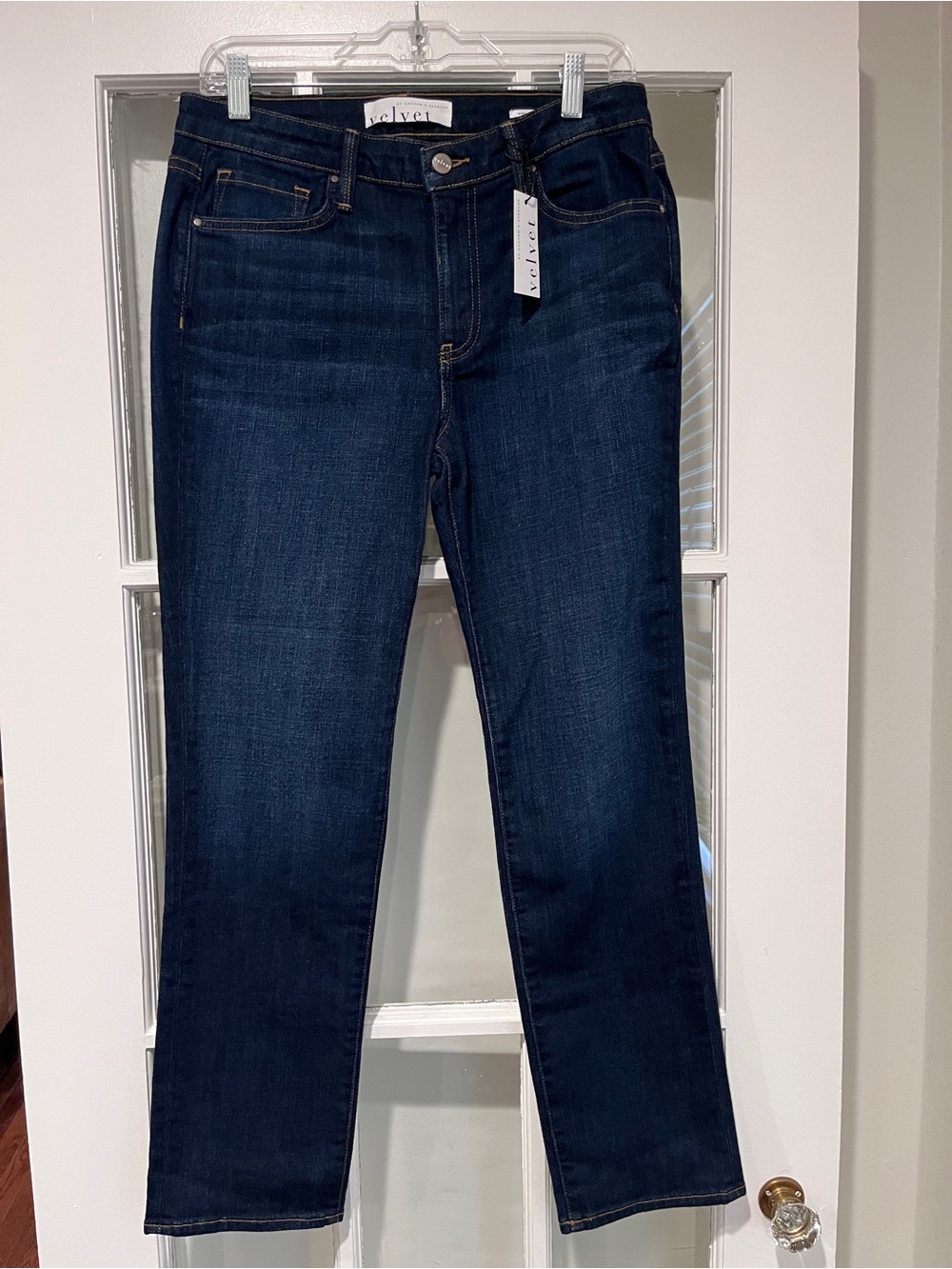 Velvet By Graham & Spencer Christy High Rise Boyfriend Jean SZ 27 NWT